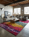 Marrakesh Elegance Collection Area Rug -  Melilla Rectangle Multi  lifestyle 21