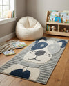 Wonder Tykes Collection Area Rug -  Magicgrove Runner Blue and Gray  lifestyle 50