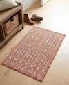 Savannah Pergola Collection Area Rug -  Pergola (Rust Red) Rectangle Rust Red  lifestyle 22