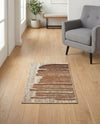 Urban Terrace Collection Area Rug -  Balcony Rectangle Beige Brown  lifestyle 16