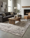 Luminara Sands Collection Area Rug - Elysium (Stone Gray) Rectangle Stone Gray  lifestyle 27