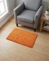 Plush Oasis Collection Area Rug - Serenity (Tiger Orange) Rectangle Tiger Orange  lifestyle 16