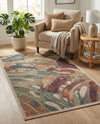 Coastal Terrace Collection Area Rug -  Wavecrest Rectangle Multi  lifestyle 44