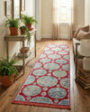 Arcadia Rugs Collection Area Rug -  Atlantis (Red) Runner Red  lifestyle 79