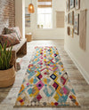 Sedona Vista Collection Area Rug -  Pricklypear Runner Multi  lifestyle 56