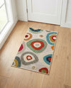 Outdoor Marrakesh Collection Area Rug -  Chefchaouen Rectangle Multi Beige  lifestyle 16