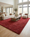 Alpine Plush Collection Area Rug -  Cortina (Poppy) Rectangle Poppy  lifestyle 11