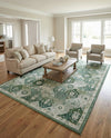 Brighton Terrace Collection Area Rug -  Rottingdean (Green) Rectangle Green  lifestyle 20