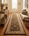 Jaipur Elegance Collection Area Rug -  Nahargarh (Brown) Runner Brown  lifestyle 88