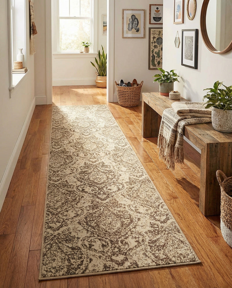 Gobi Sands Collection Area Rug -  Hami Runner Beige  lifestyle 33