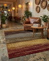Bistro Lounge Collection Area Rug -  Cortado Rectangle Beige  lifestyle 9