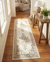 Beverly Grove Collection Area Rug -  Fairfax (Ivory) Runner Ivory  lifestyle 52