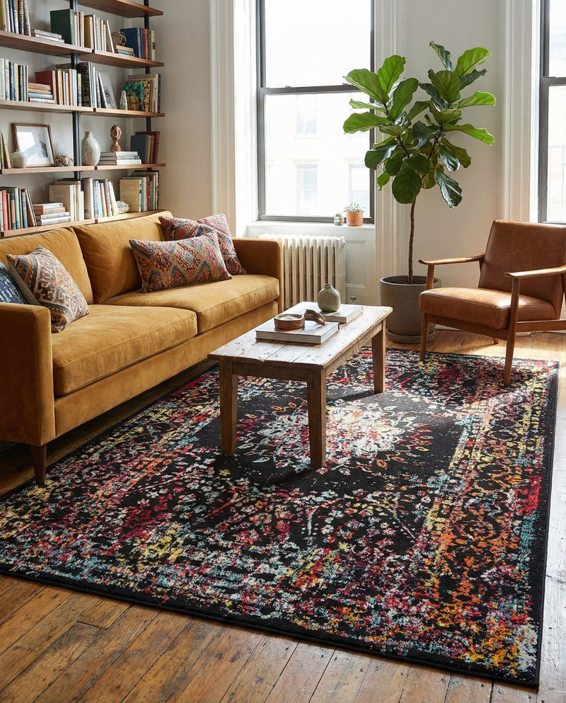 Brighton Terrace Collection Area Rug -  Withdean Rectangle Multi  lifestyle 12