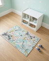 Wonder Tykes Collection Area Rug -  Splash Rectangle Multi  lifestyle 14
