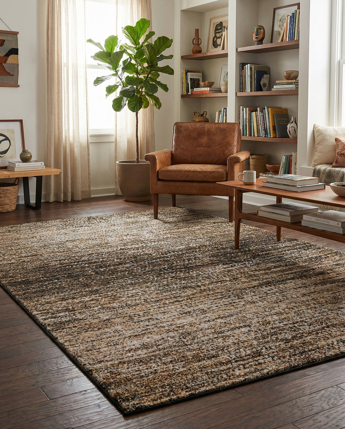 Sienna Collection Area Rug -  Verona Rectangle Multi  lifestyle 59