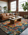 Marrakesh Elegance Collection Area Rug -  Larache Rectangle Multi  lifestyle 21