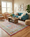 Arcadia Rugs Collection Area Rug -  Olympus Rectangle Pink  lifestyle 37