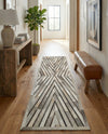 Savannah Hideaway Collection Area Rug - Serengeti Runner Gray Ivory  lifestyle 50