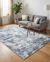 Luminara Sands Collection Area Rug - Elysium (Vintage Blue) Rectangle Vintage Blue  lifestyle 16