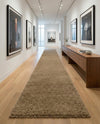 Plush Oasis Collection Area Rug - Serenity (Sandy Brown) Runner Sandy Brown  lifestyle 79