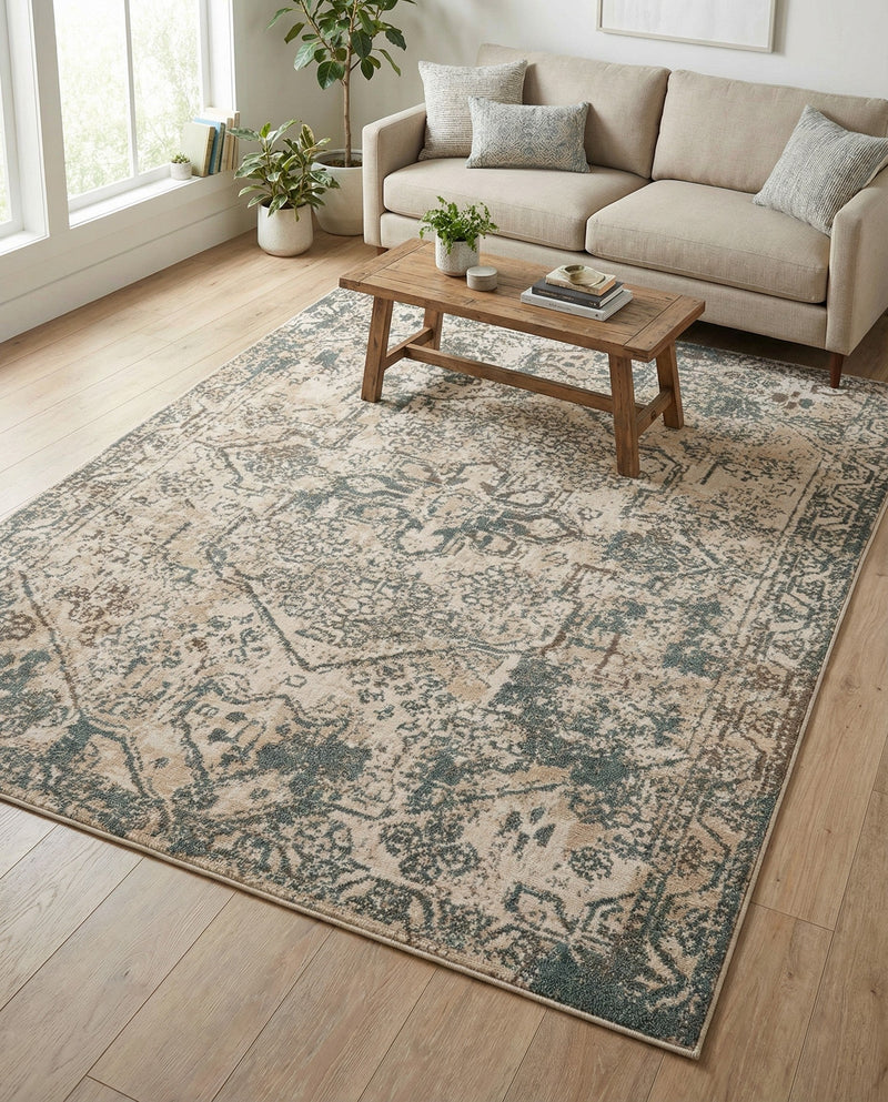 Gobi Sands Collection Area Rug -  Turpan Rectangle Multi  lifestyle 15