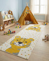 Wonder Tykes Collection Area Rug -  Rainbow Runner Ivory  lifestyle 27
