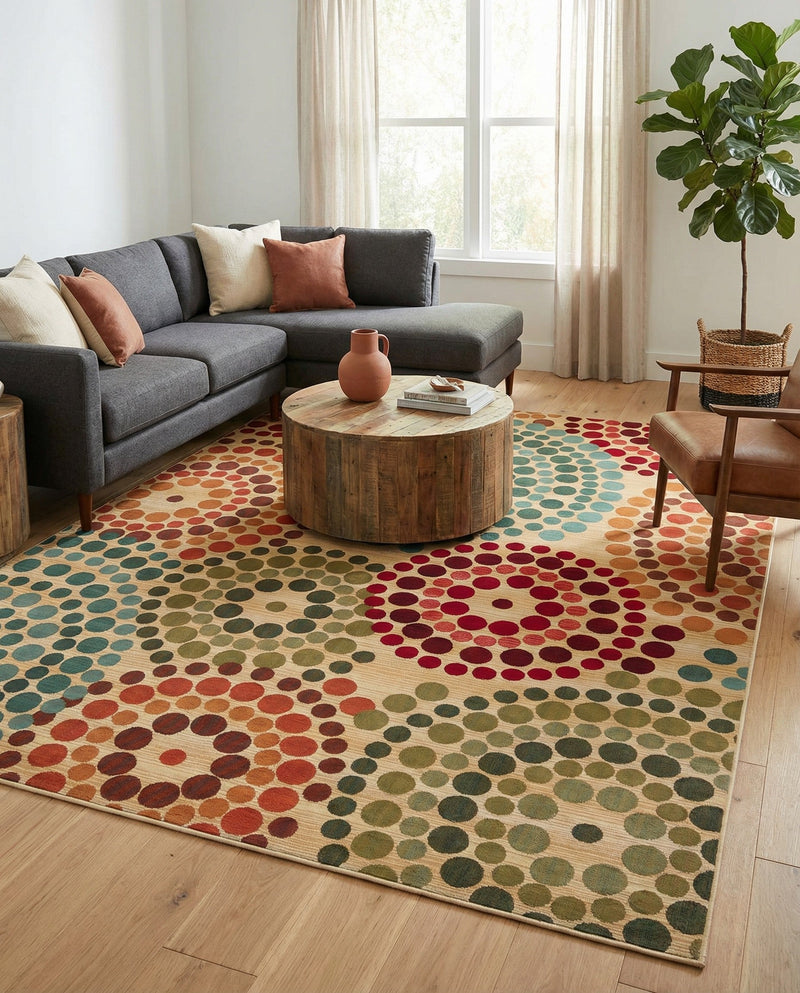 Urban Terrace Collection Area Rug -  Esplanade Rectangle Beige  lifestyle 53