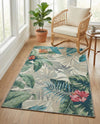 Seaside Blooms Collection Area Rug -  Paradise Rectangle Multi  lifestyle 47
