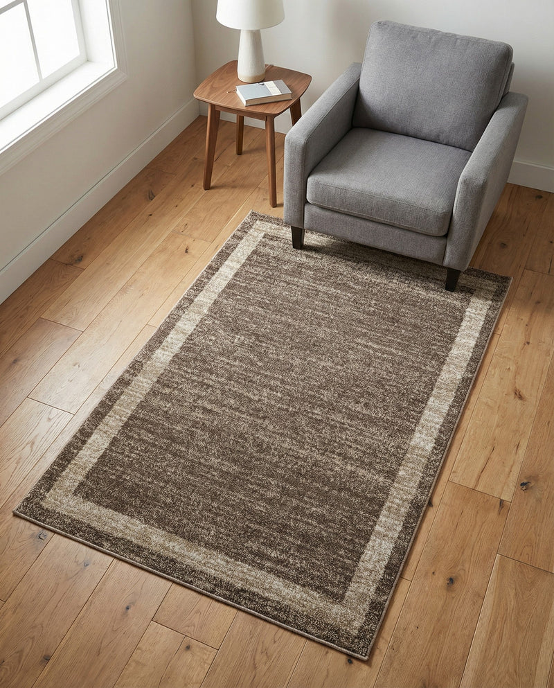 Studio Haven Collection Area Rug -  Alcove (Light Brown) Rectangle Light Brown  lifestyle 13