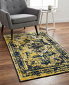 Riviera Elegance Collection Area Rug -  Menton (Navy Blue) Rectangle Navy Blue  lifestyle 9