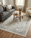 Adriana Terrace Collection Area Rug - Capri (Ivory) Rectangle Ivory  lifestyle 7