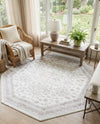 Cambridge Classics Collection Area Rug -  Fitzwilliam (Cream) Octagon Cream  lifestyle 62