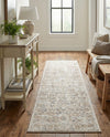 Cascade Range Collection Area Rug -  Shasta (Ivory) Runner Ivory  lifestyle 96