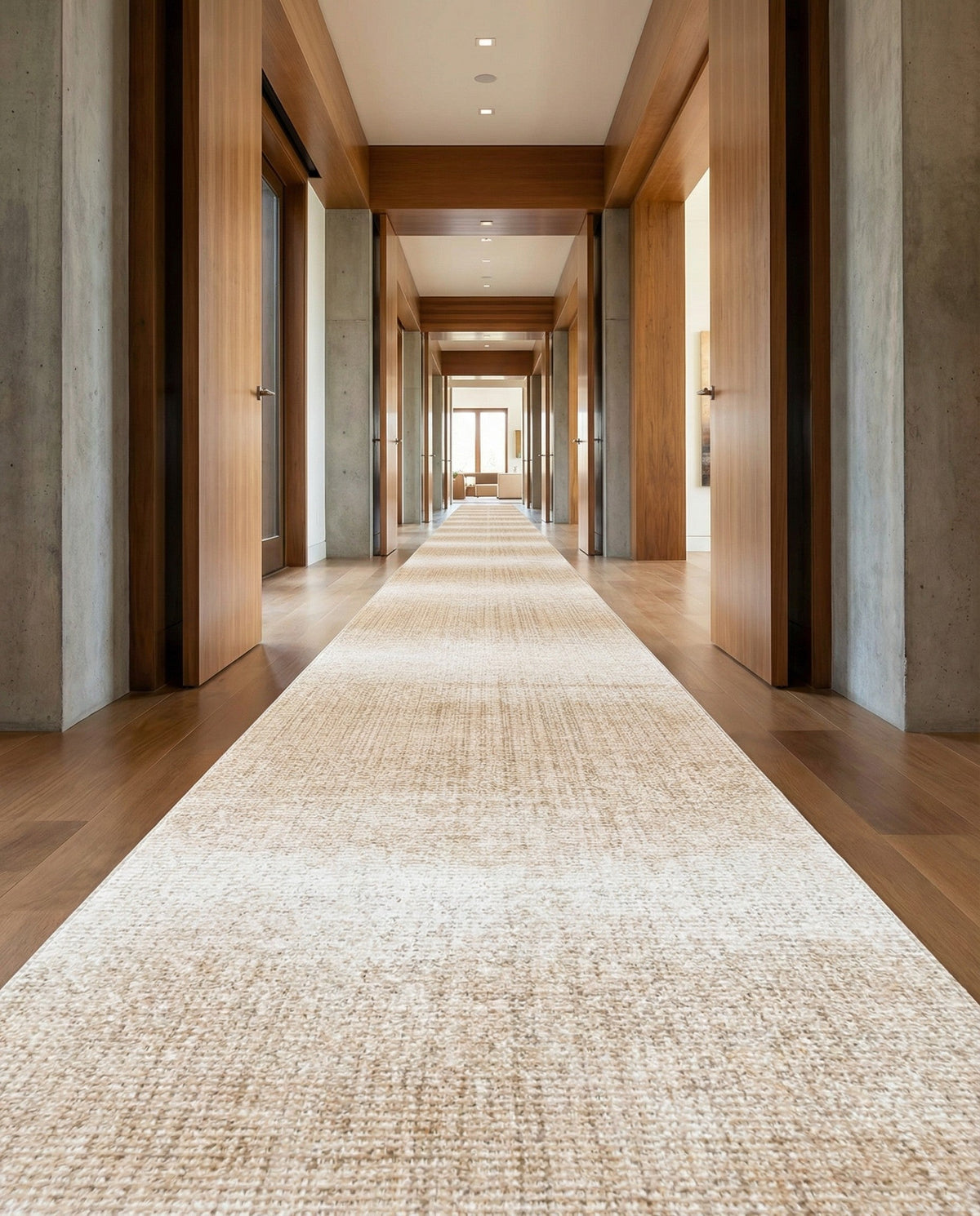 Jewel Oasis Collection Area Rug - Sapphire (Ivory) Runner Ivory  lifestyle 150