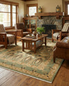 Chelsea Elegance Collection Area Rug -  Brompton (Light Green) Rectangle Light Green  lifestyle 19