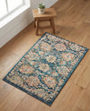 Seville Stripes Collection Area Rug -  Cordoba (Blue) Rectangle Blue  lifestyle 20