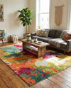 Marrakesh Elegance Collection Area Rug -  Palais Rectangle Multi  lifestyle 10