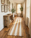 Serenity Braided Jute Collection Area Rug - Luna Runner Natural and Ivory  lifestyle 37