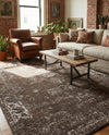 Riviera Elegance Collection Area Rug - Antibes (Brown) Rectangle Brown  lifestyle 28