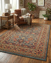Chelsea Elegance Collection Area Rug -  Osterley Rectangle Blue  lifestyle 32