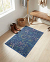 Meadow Breeze Collection Area Rug -  Sunbeam Rectangle Blue  lifestyle 49