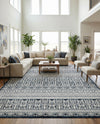 Metro Heights Collection Area Rug -  Chelsea Rectangle Blue  lifestyle 16