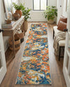 Colorburst Oasis Collection Area Rug -  Chroma Runner Multi  lifestyle 47