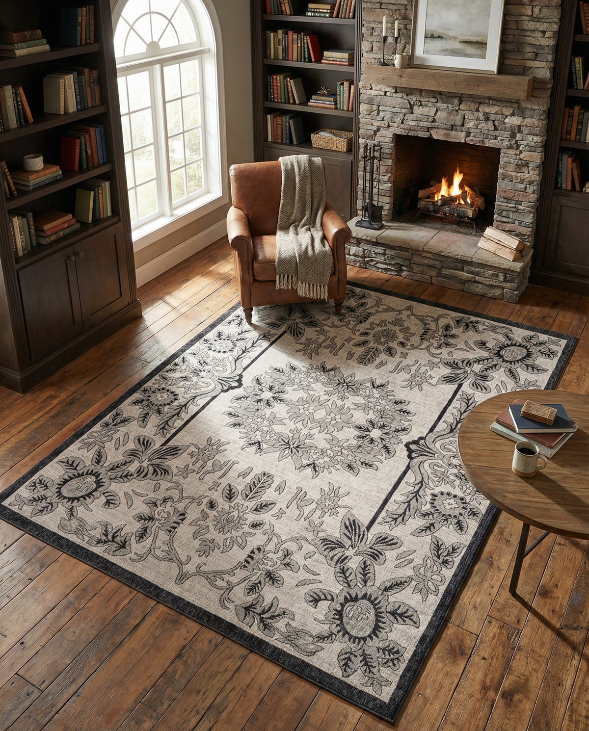 Heritage Harbor Collection Area Rug -  Seabreeze Rectangle Ivory  lifestyle 20