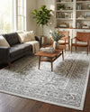 Charleston Elegance Collection Area Rug - Harborview Rectangle White  lifestyle 37
