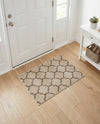 Lattice Gardens Collection Area Rug -  Bloomfield (Beige and Light Brown) Rectangle Beige and Light Brown  lifestyle 19