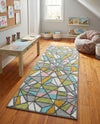 Wonder Tykes Collection Area Rug -  Chromatic Runner Multi  lifestyle 42
