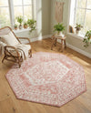 Cambridge Classics Collection Area Rug -  Pembroke (Pink) Octagon Pink  lifestyle 20