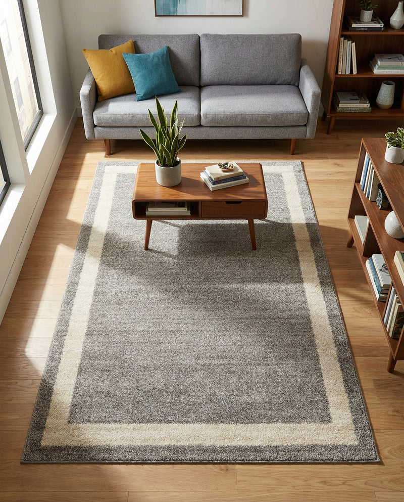 Studio Haven Collection Area Rug -  Alcove (Gray) Rectangle Gray  lifestyle 20