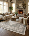 Savannah Series Collection Area Rug -  Augusta (Mink) Rectangle Mink  lifestyle 36